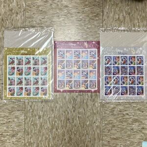 The Art of Disney Collectible stamps: Celebration, Romance, and Magic